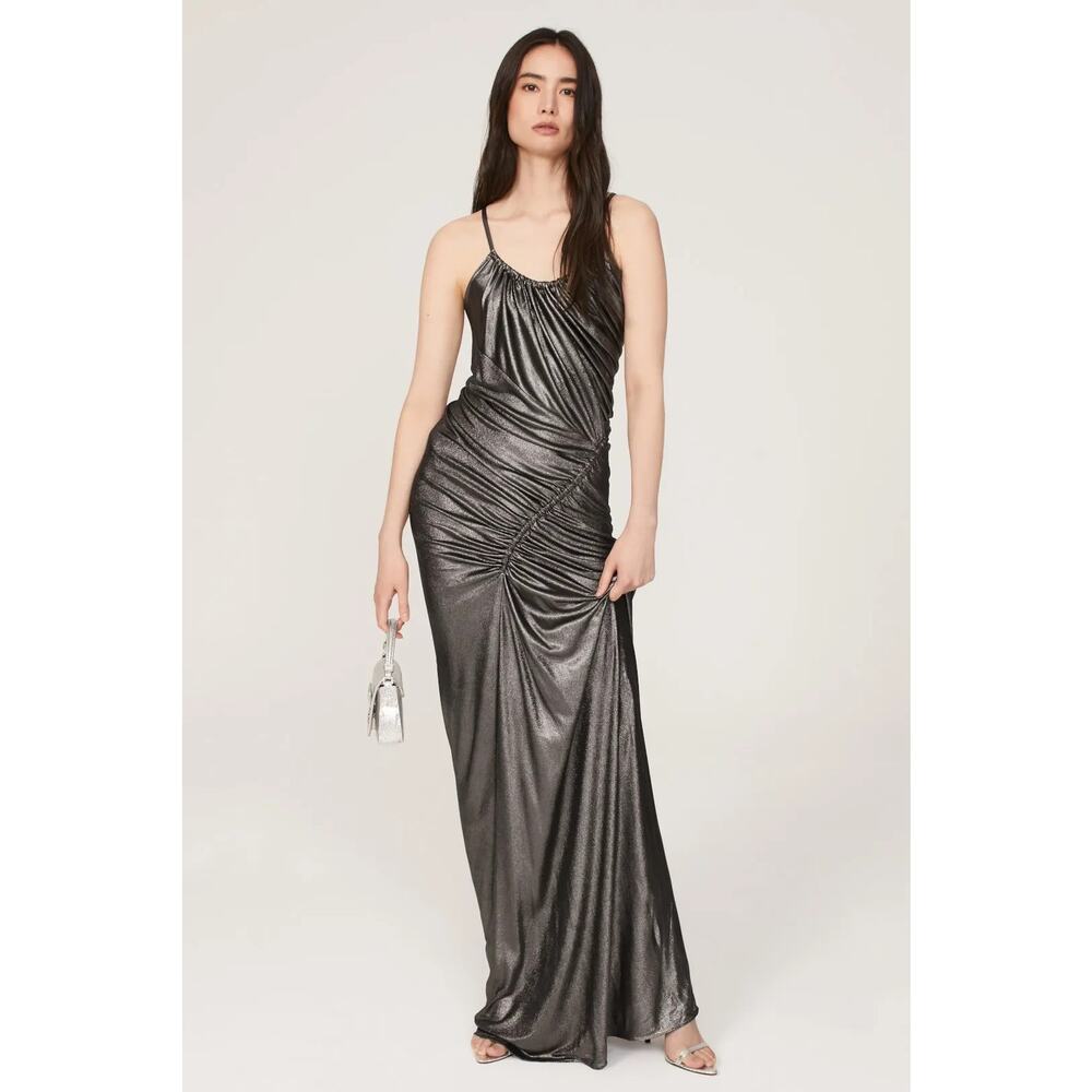 Atlein Silver Gown‎ Size 34